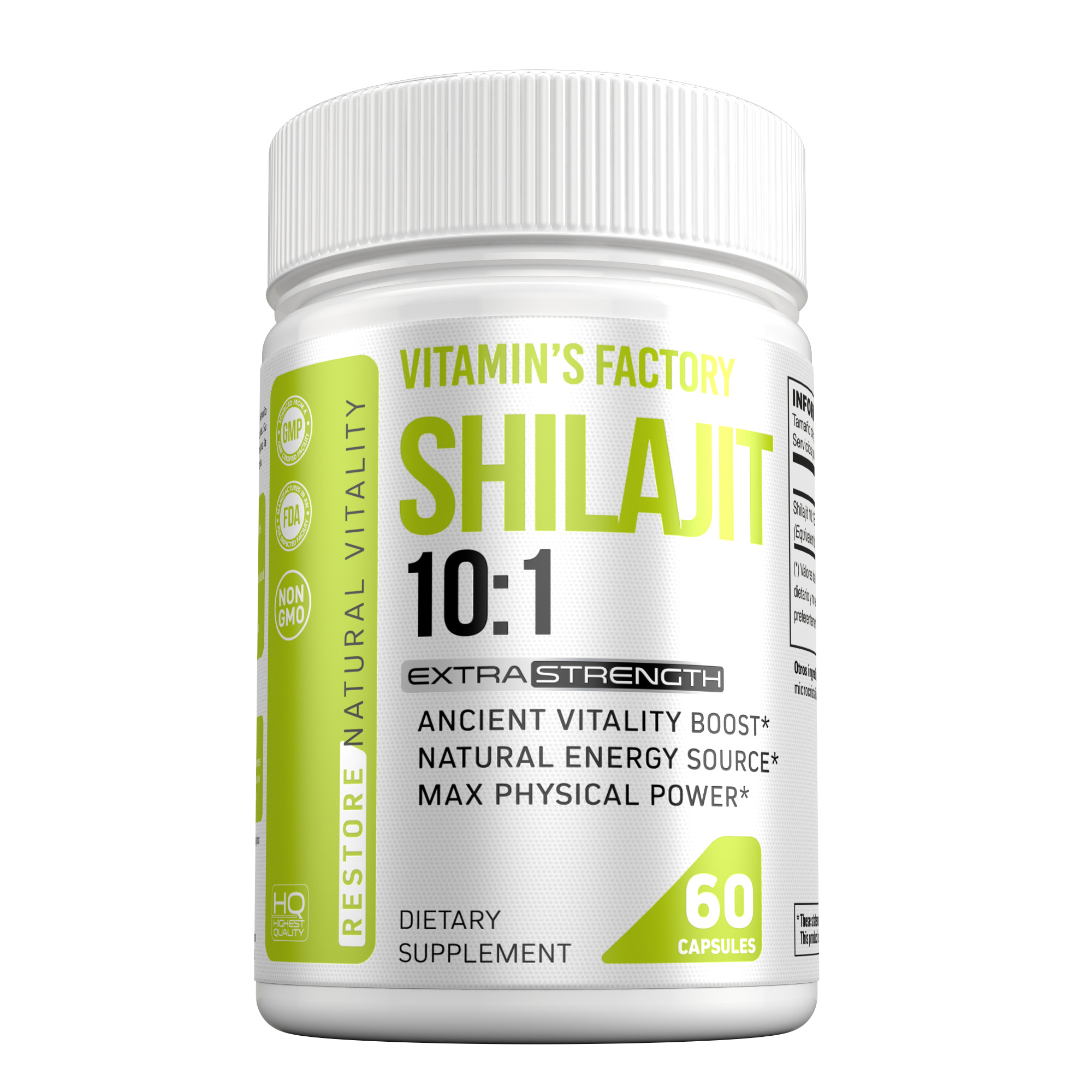 Shilajit 10en1 Fuerza Adicional